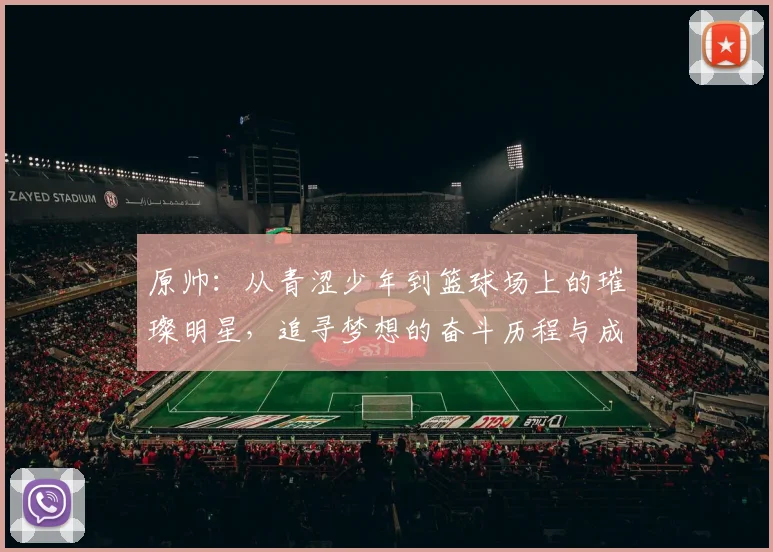 原帅：从青涩少年到篮球场上的璀璨明星，追寻梦想的奋斗历程与成长故事