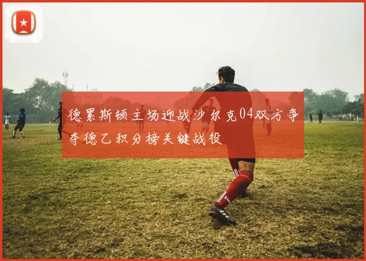 德累斯顿主场迎战沙尔克04双方争夺德乙积分榜关键战役